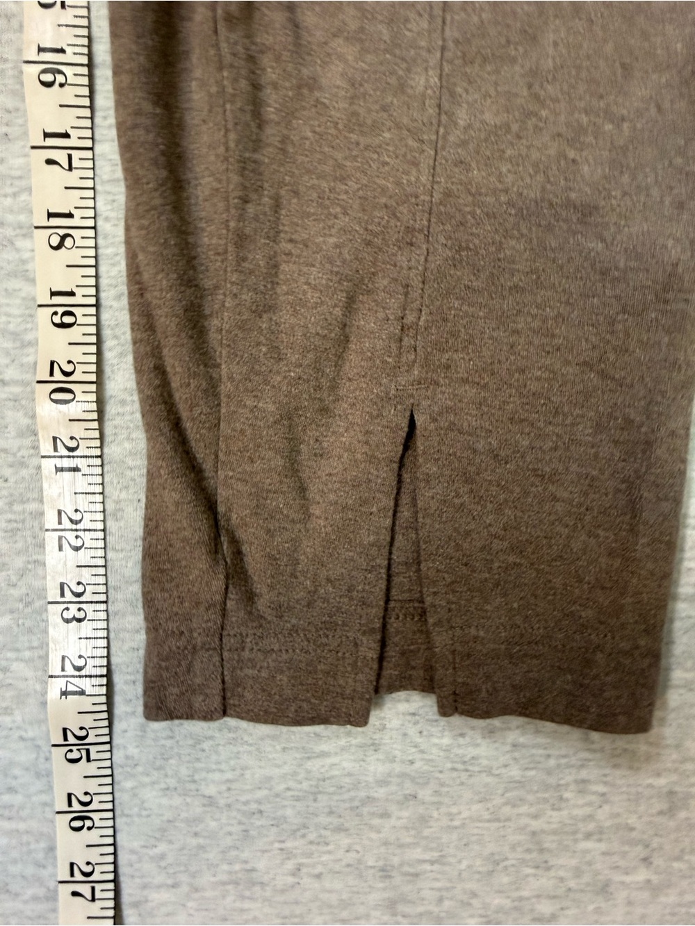 Pact Organic Airplane Tapered Leg Pants Deep Taupe Heather - Large - Picture 6 of 6